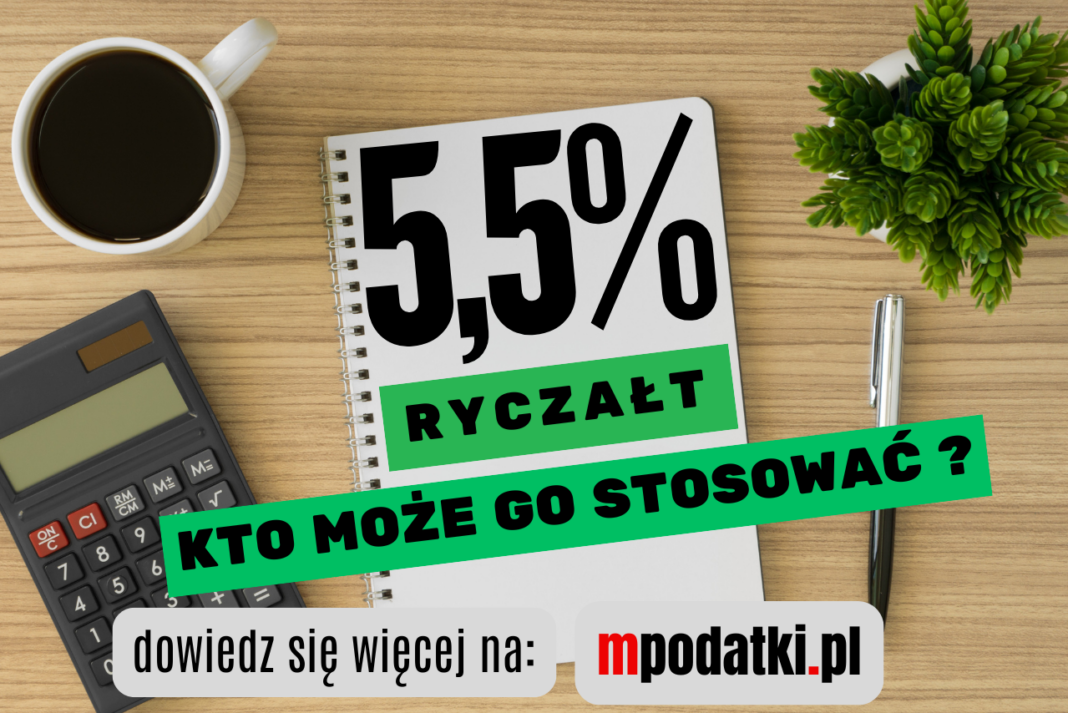 Kto może stosować ryczałt 5,5%?